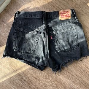 Levi’s 501 Jean Shorts, Black